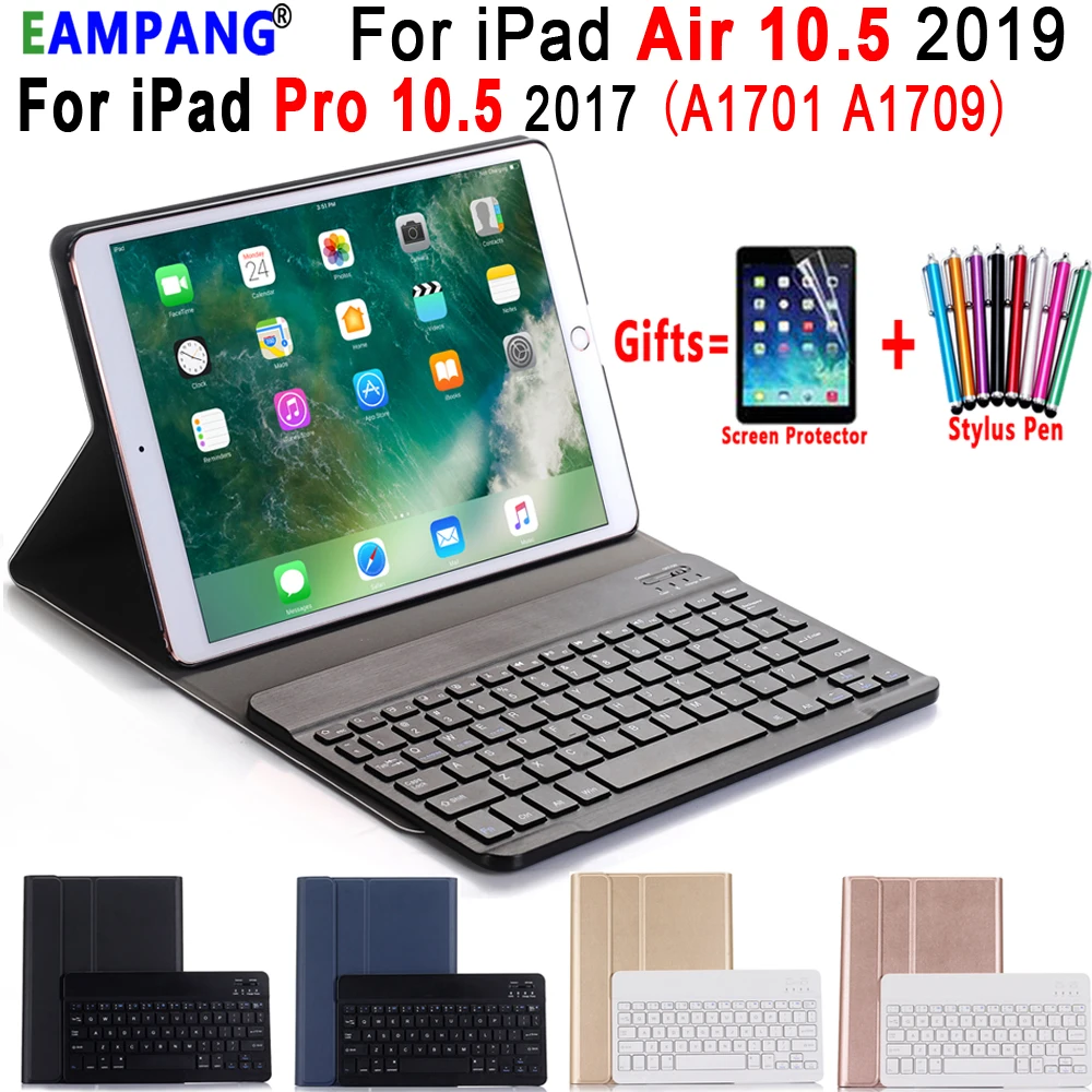 Для iPad Air 10,5 чехол для клавиатуры для iPad Pro 10,5 чехол для клавиатуры A1701 A2123 тонкий кожаный чехол Funda Bluetooth клавиатура