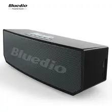 Bluedio BS-6 Беспроводная Bluetooth Колонка портативная мини умная Голосовая Колонка Встроенный микрофон Колонка черный саундбокс