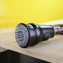 Блаватская два Функция Кухня вытащить головы опрыскиватель высокое Давление экономии воды масло втирают Бронзовый Кухня опрыскиватель носик h7405