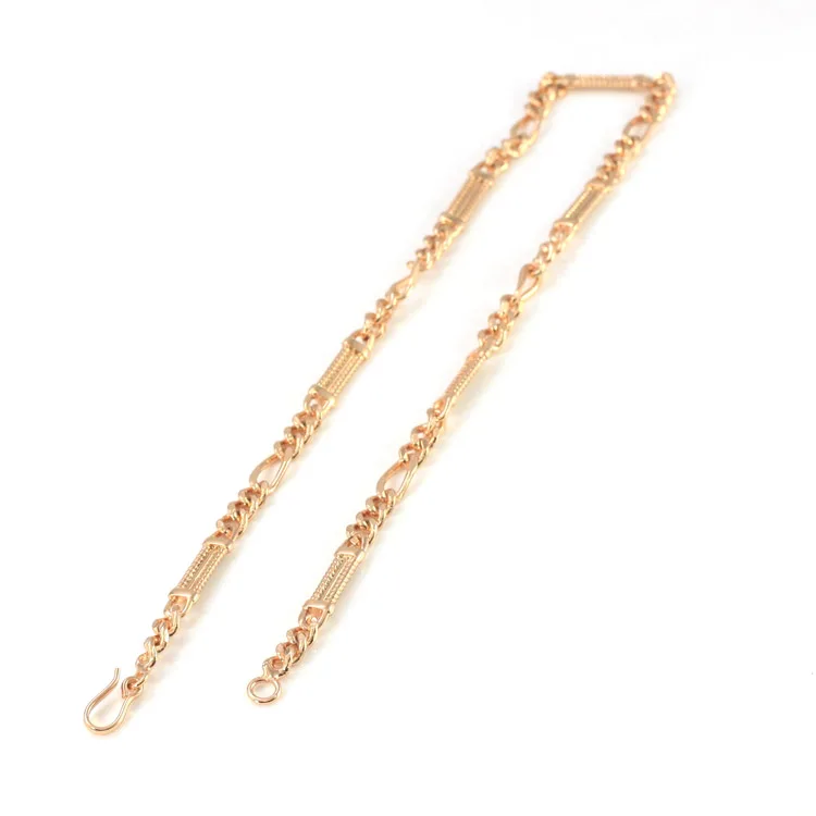 34CM Baby Necklace Boy Gold Chain Kids Jewelry Collar image 6