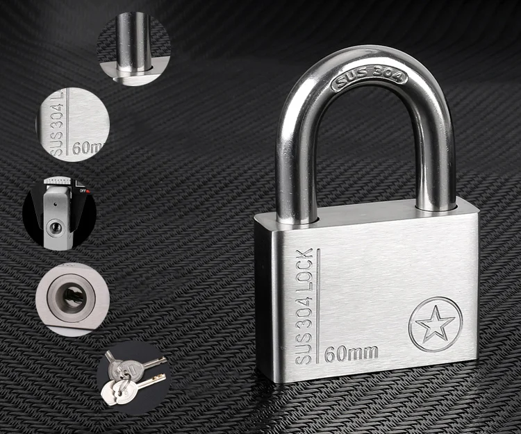 à prova de ferrugem, Gabinete Outdoor Head, mesma chave com 4 chaves