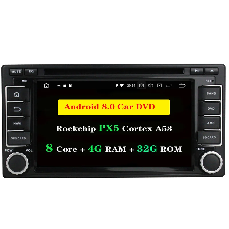 Ectwodvd 4G ram 32G rom Восьмиядерный Android 8 0 автомобильный DVD для Subaru Forester/Impreza 2008 2009-2011