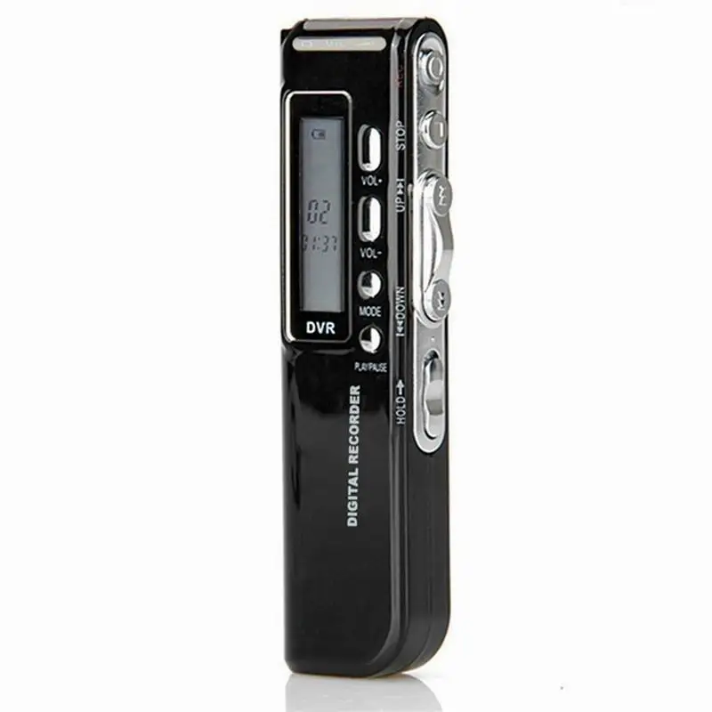 

Factory hot sale Portable Mini MP3 16GB USB VOR Rechargeable 8GB Digital Audio Voice Recorder Pen 650Hr Dictaphone Black