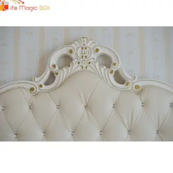 

LIFE MAGIC BOX Headboard Bed Back Drops for Photography Vinyl Backdrop Baby Shower Birthday Background