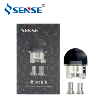 

New Original Sense Sidekik Empty Cartridge with 2 pcs Coils As a Spare Part For Sense Sidekik Kit E-cigarette Vape Accessory