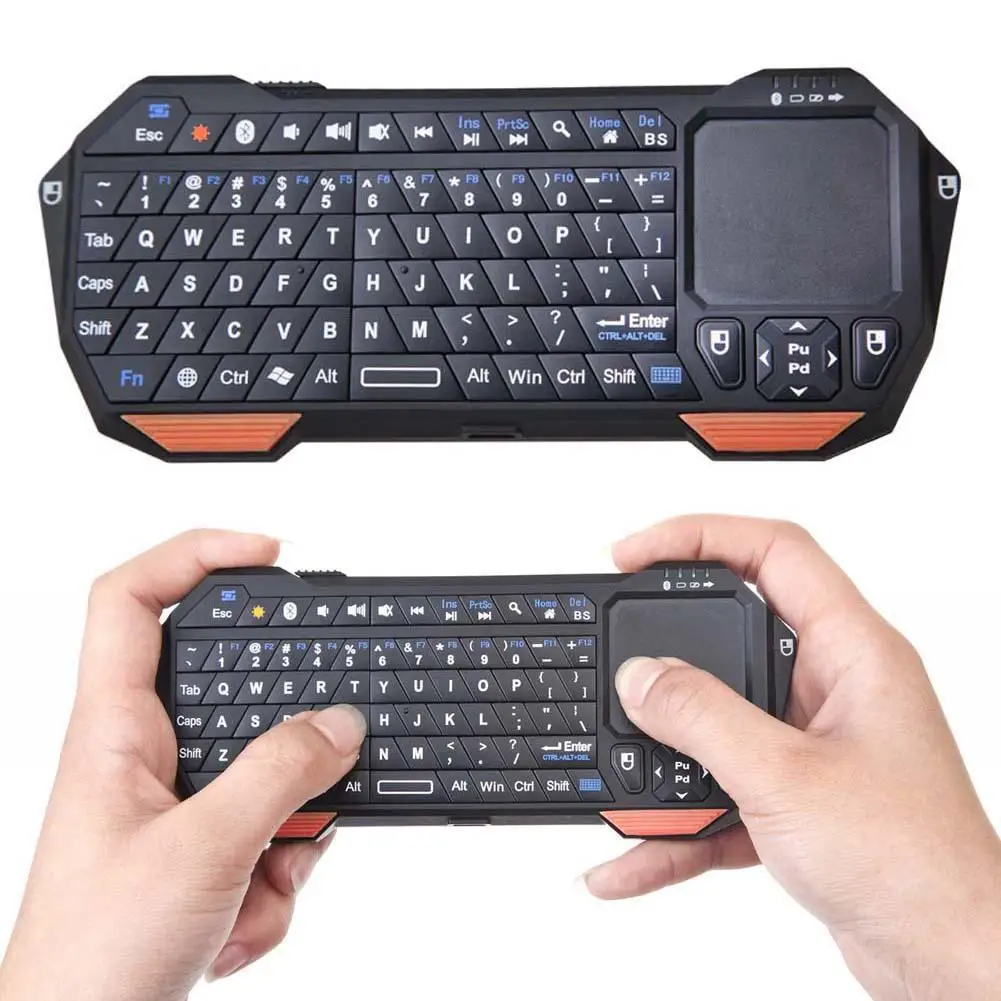 Buy Utra thin and Lightweight 3 in 1 Mini Wireless Bluetooth Keyboards Mouse Mice Touchpad For