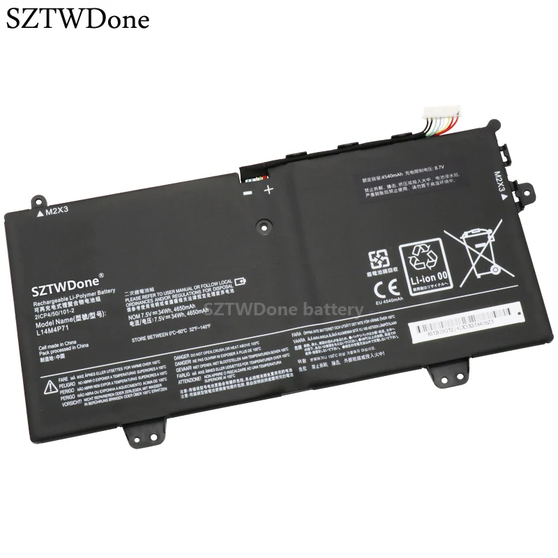 SZTWDone L14M4P71 L14L4P71 батарея для ноутбука LENOVO Yoga 3 Pro 11 5Y10 Йога 700 11isk|laptop battery for lenovo|laptop