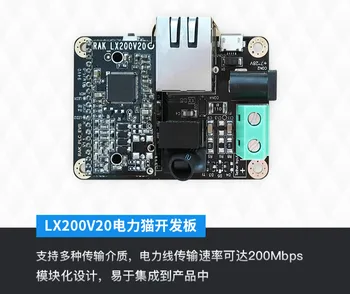 

WisPLC 200M Wideband Power Line Carrier Ethernet Interface Twisted-pair Coaxial Cable 2000 m