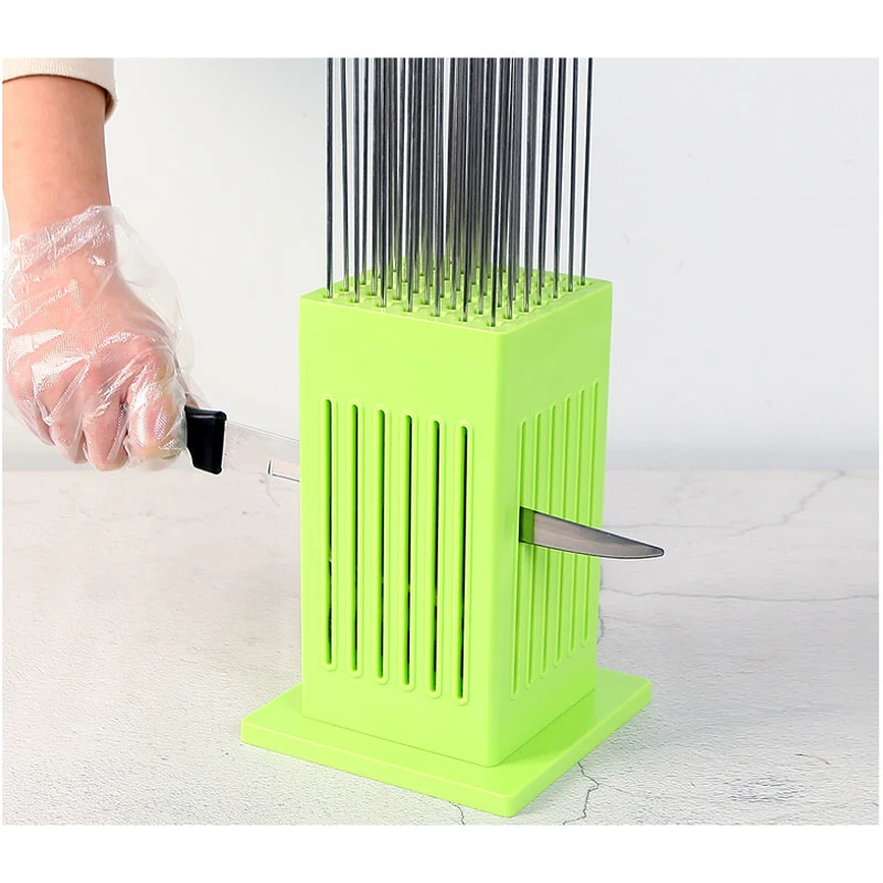 Portable 49 Hole Meat Skewer Kabob Maker Box Barbecue Tools BBQ Maker Machine Beef Meat Maker DIY