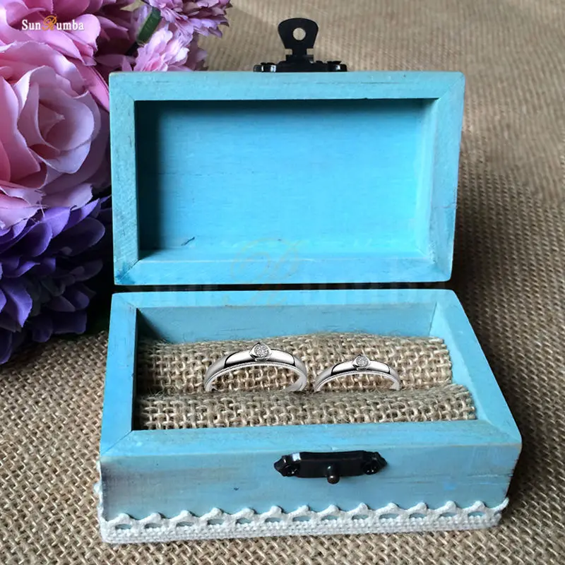 Beach wedding ring box MUW-051-06