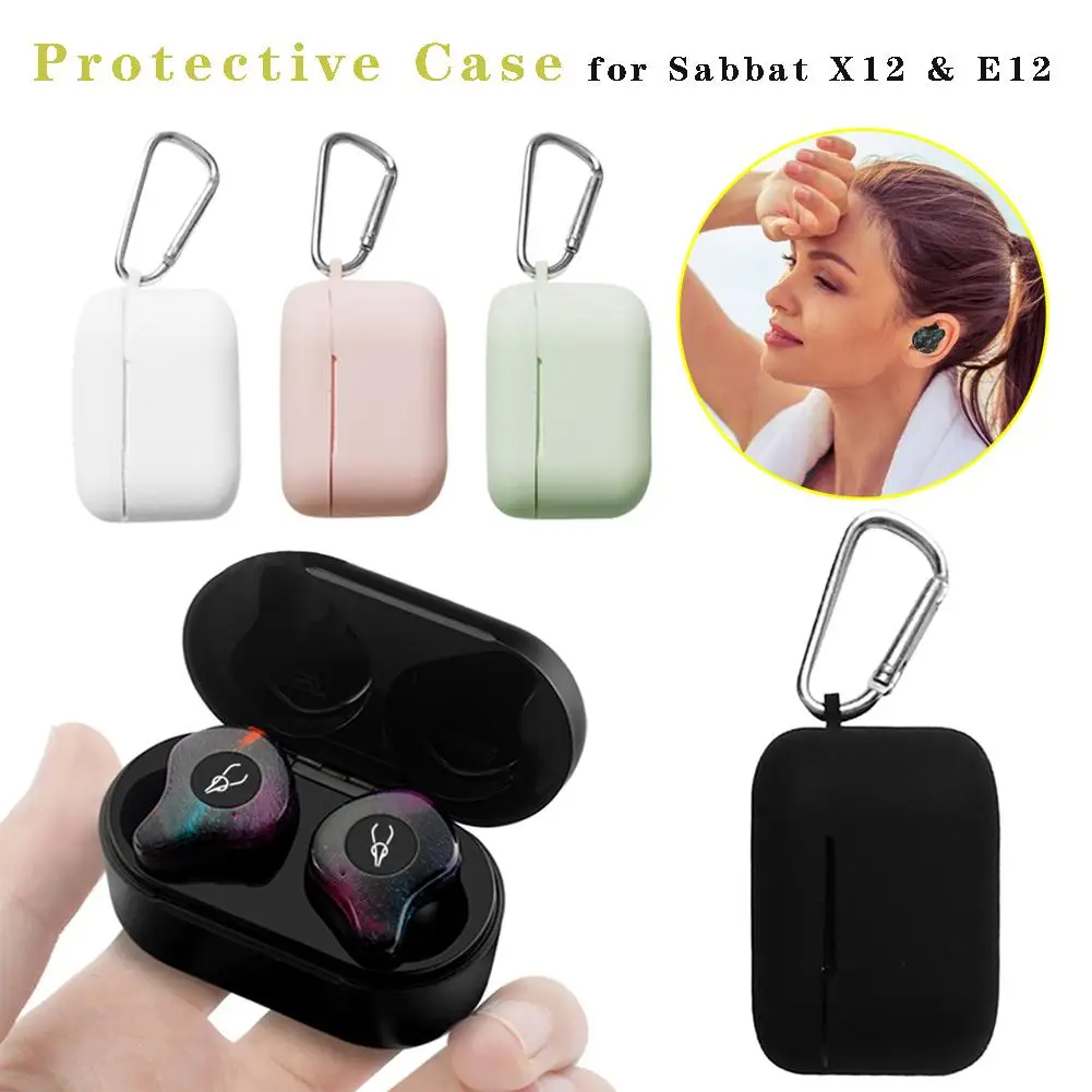 Sabbat X12& E12 Protective Case Bluetooth Wireless Headset Cover for X12PRO TPU Silicone Case Earphone Case Protective Cove E12