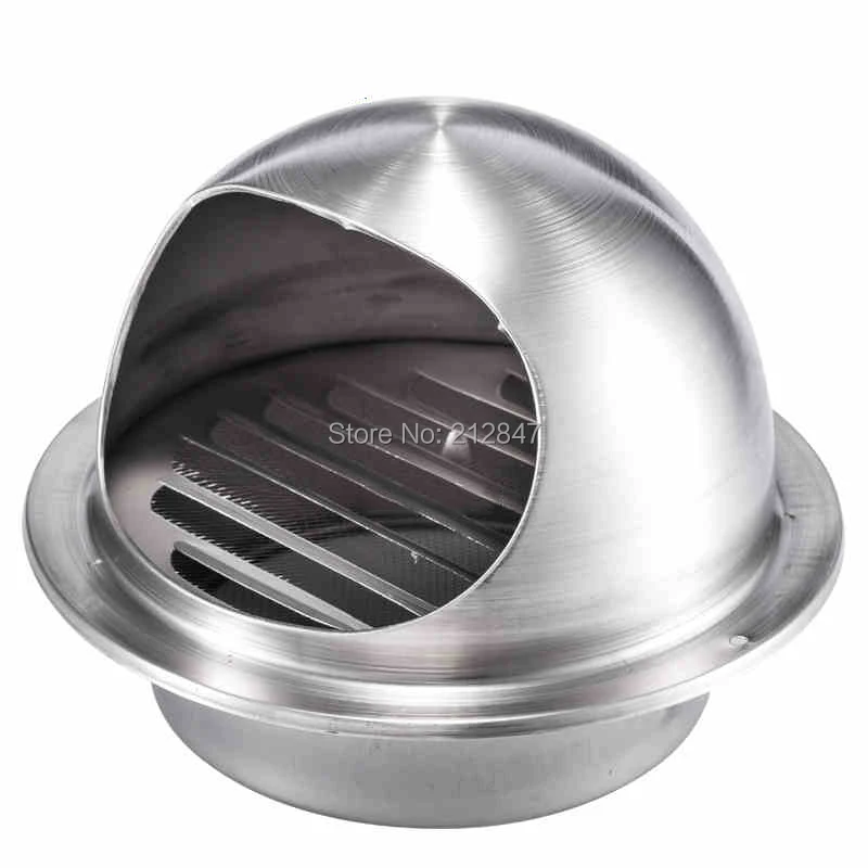 Kitchen Roof Extractor Fan 304 Grade Stainless Steel Air Vent Outlet