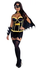 Fiesta de Disfraces Cosplay Uniformes del Juego Tentación Uniforme de Rol Batman Superman Rendimiento Disfraz de Halloween Para Las Mujeres