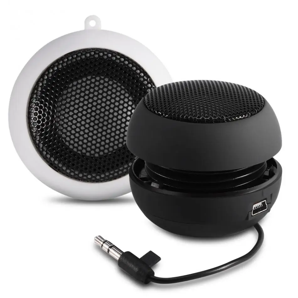 VBESTLIFE Mini Portable Travel 3.5mm Loud Speaker Built in Battery for