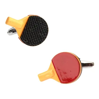 

Mens Wedding Cufflinks Novelty Fancy Ping Pong & Clean Cloth 190011
