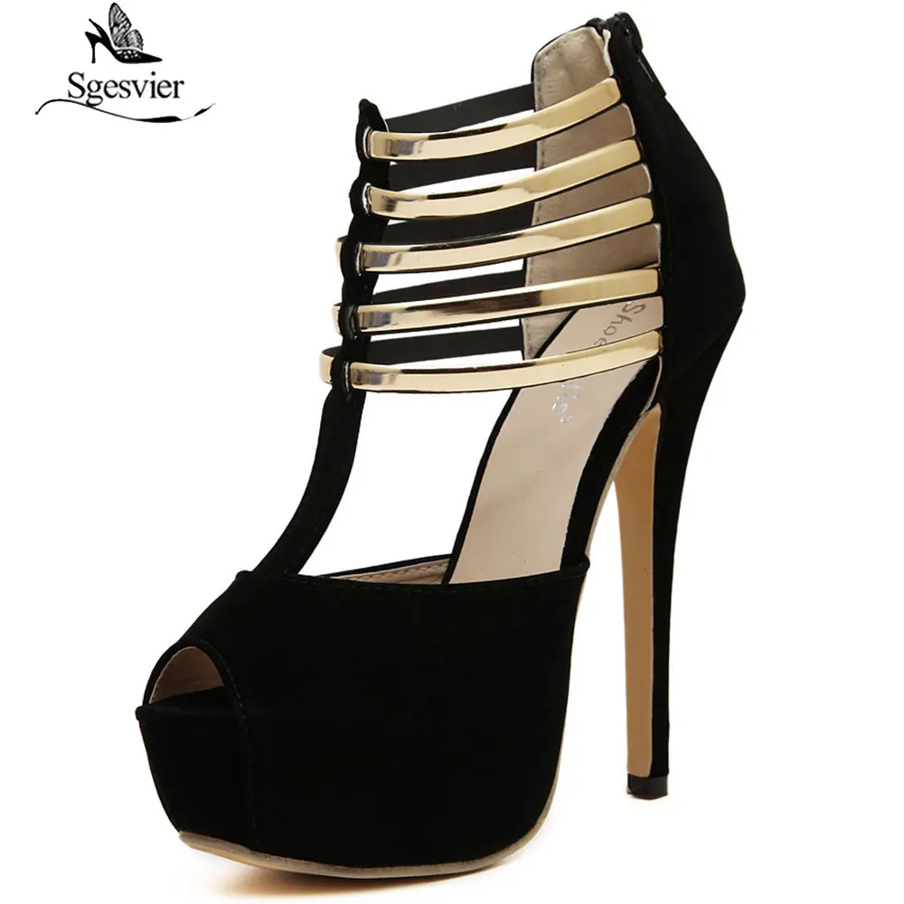 

Sgesvier New 2019 High Quality Band Women's Sandals Open Toe Stilettos Thin High-heeled Sexy Summer Woman Party Dress Shoes G57