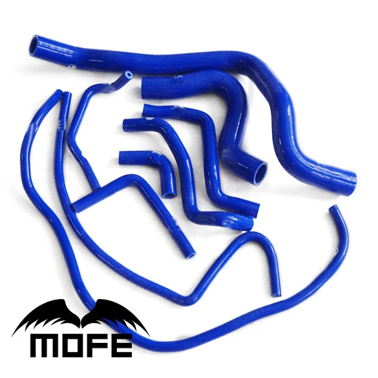 Mofe Blue Purple Black Silicone heater hose kit For Volvo 850T5