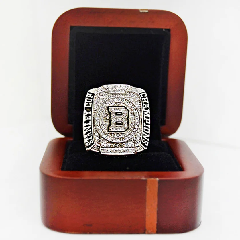 

2011 Boston Bruins Stanley Cup Hockey Championship Ring Copper Version The Best Gift for Ice Hockey Fans Home Decorations Hot