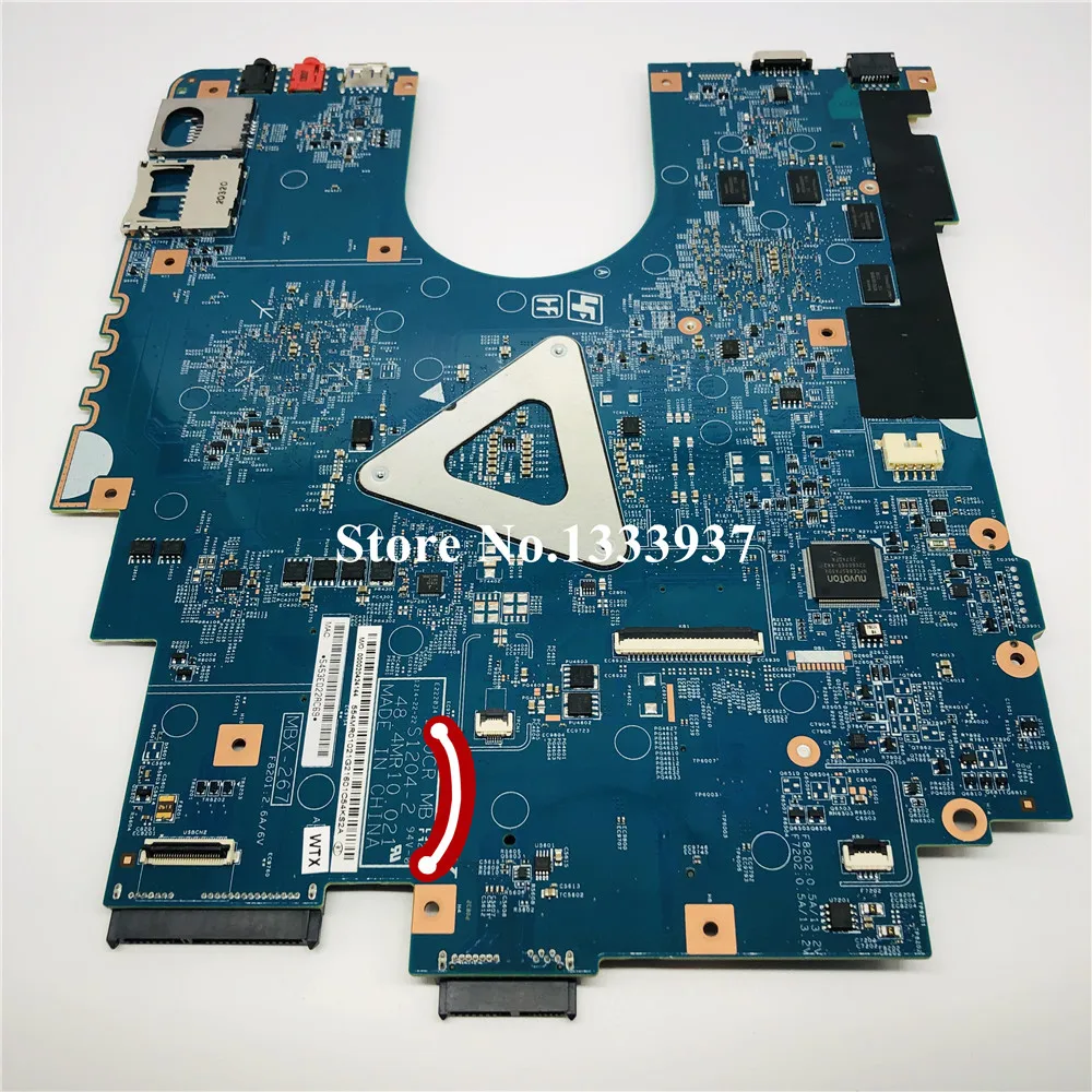 discount  MBX-267 A1884310A Main board 48.4MR05.021 For Sony SVE171 SVE1711F1EW SVE17137CX MBX-267 Laptop Mot