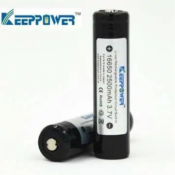 Купить keeppower 16650 3,7 в 2500 мАч охраняемых литий-ионный ...