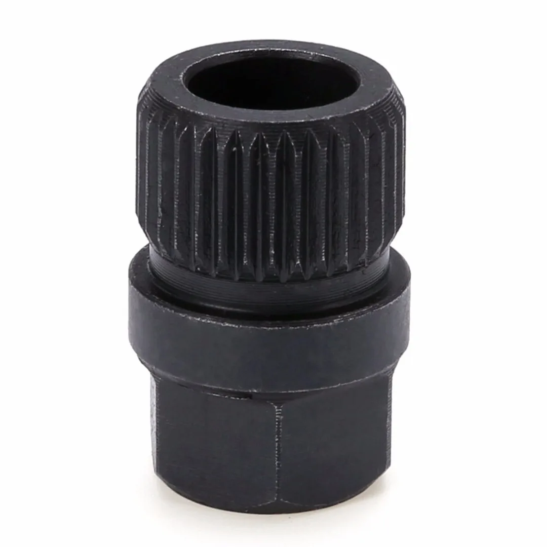 Mayitr 1Pcs 33 Spline Alternator Clutch Wheel Pulley Removal Tool Car