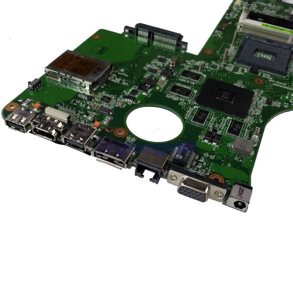 Поддержка i7 CPU Ноутбук Материнская плата For Asus N71J N71JA N71JQ материнская с HD5730 1 Гб