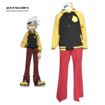 

2018 Free Shipping Cosplay Anime Costume Products Soul Eater Evans Cosplay For Men Costume