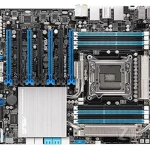 Оригинальная материнская плата для ASUS P9X79 E WS LGA 2011 DDR3 64 Гб V2
