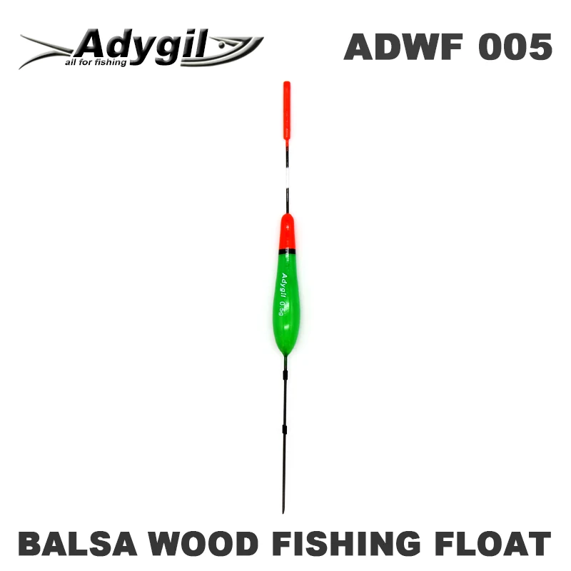 

Adygil Balsa Wood Fishing Float ADWF 005 245mm Floatation 0.5g 6pcs/lot