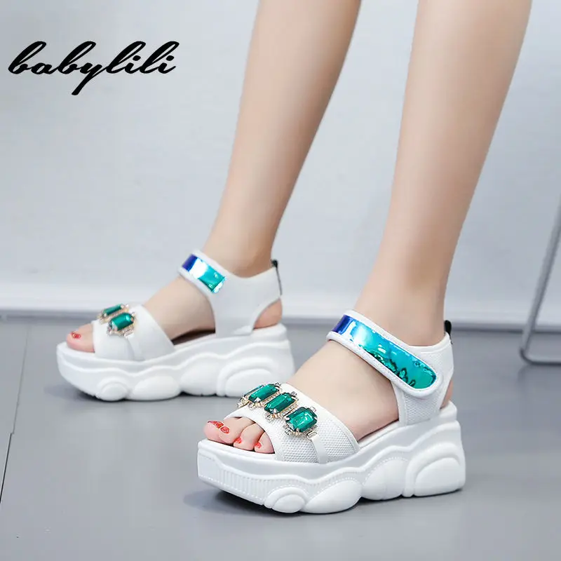 cute platform sandals cheap