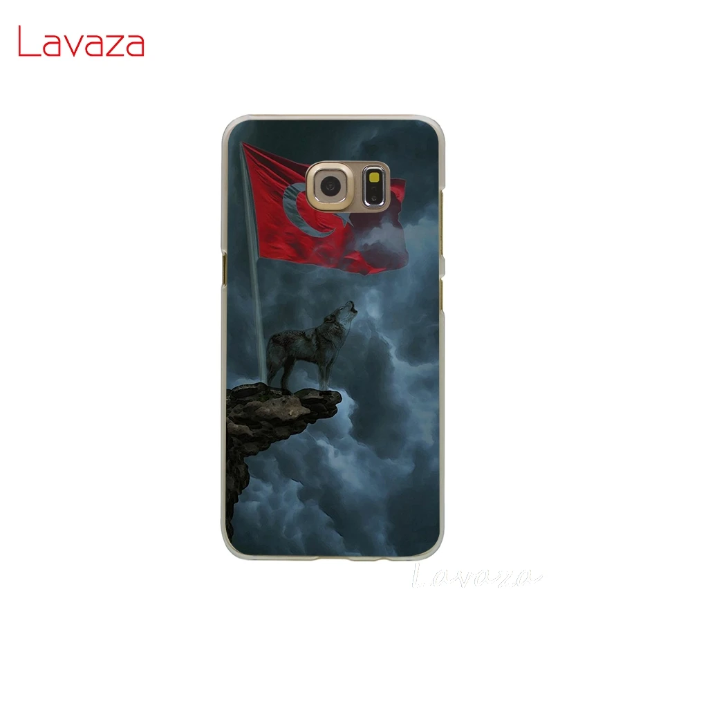 Твердый чехол для телефона Lavaza с турецким флагом Samsung Galaxy S8 S9 S10 Plus S10e S6 S7 Edge