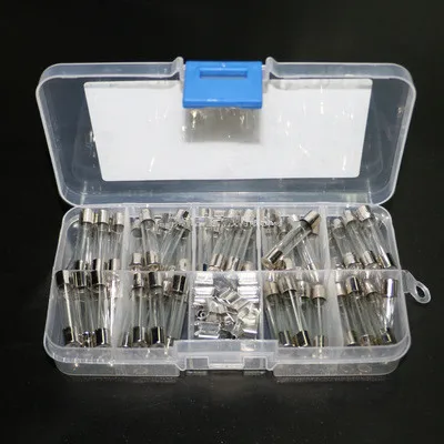 72pcsbox упакованный 6x30 мм стеклянный предохранитель 0.5A ~ 30A.|glass fuse|6x30mm glass fusefuse 6x30mm |