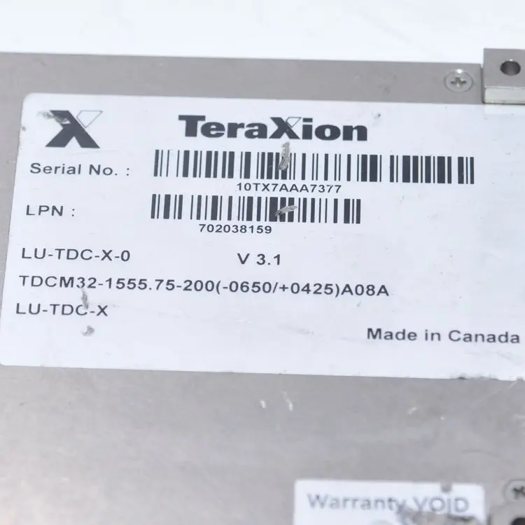 TERAXION LU-TDC-X-0 TDCM32-1555.75-200(-0650/+ 0425) A08A