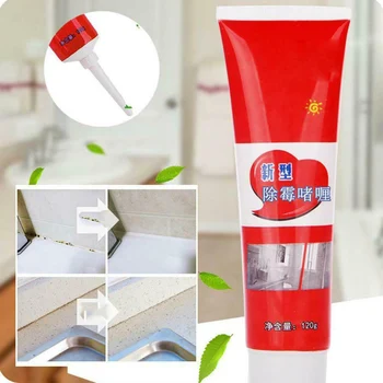 

Mold Mildew Cleaner Wall Mold Removal Ceramic Tile Pool 120ml Quick Cleaning Tool -Drop