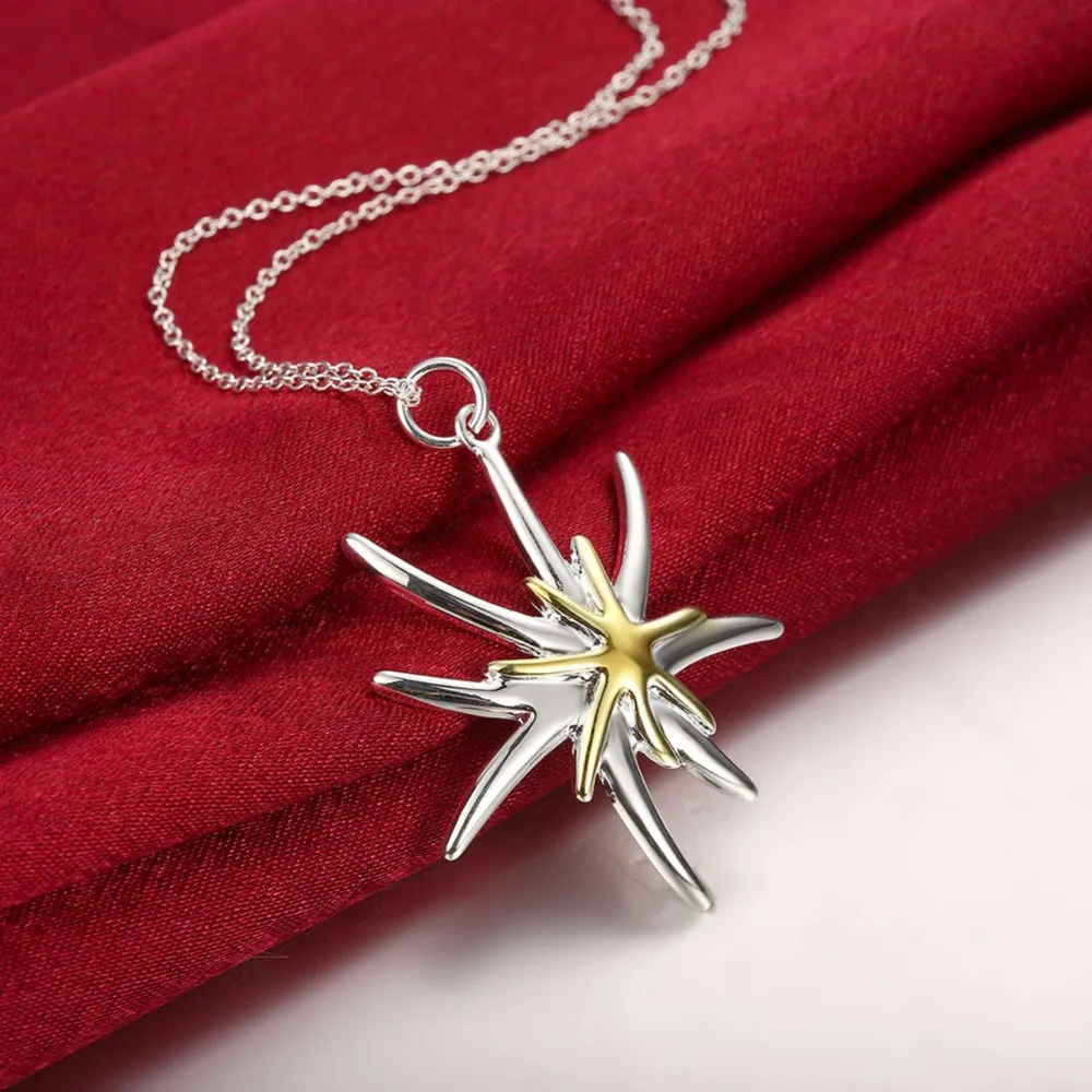 Оптовая посеребренные Цепочки и ожерелья Jewelry Мода Хороший ювелирные изделия