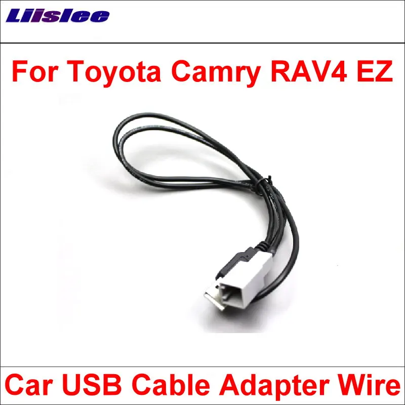 Liislee оригинальные вилки к USB адаптеру Conector для Toyota Camry RAV4 EZ Автомобильное CD радио