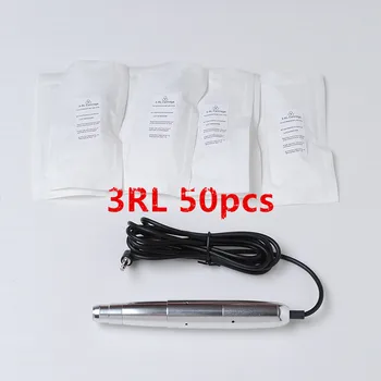 

Tattoo needle 50piece/lot Disposable Sterilized Tattoo Permanent Makeup Needles/ Epermanent makeup needle 3RL