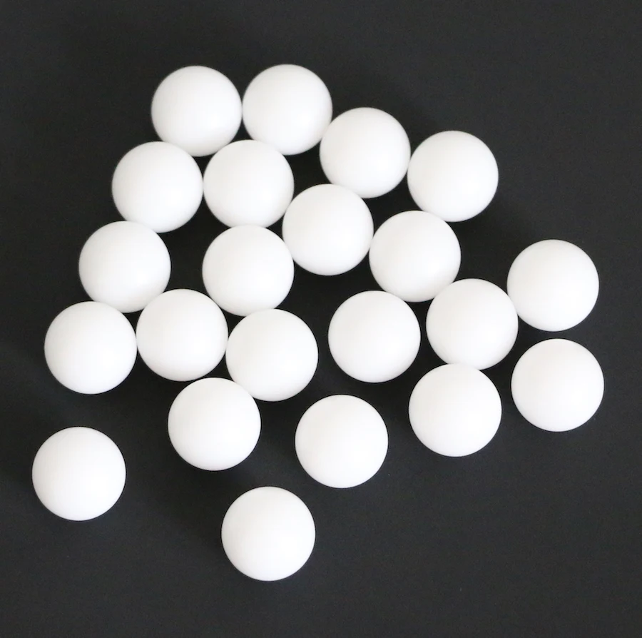 15mm 50pcs Delrin Polyoxymethylene(POM) /Celcon Plastic Solid Balls for Valve component, bearing application