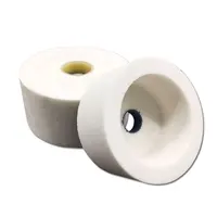 White Corundum Grinding Wheel Aluminum Oxide Tapered Edge Abrasive Stone for Metal Steel Rough grinding of Universal Grinder 1