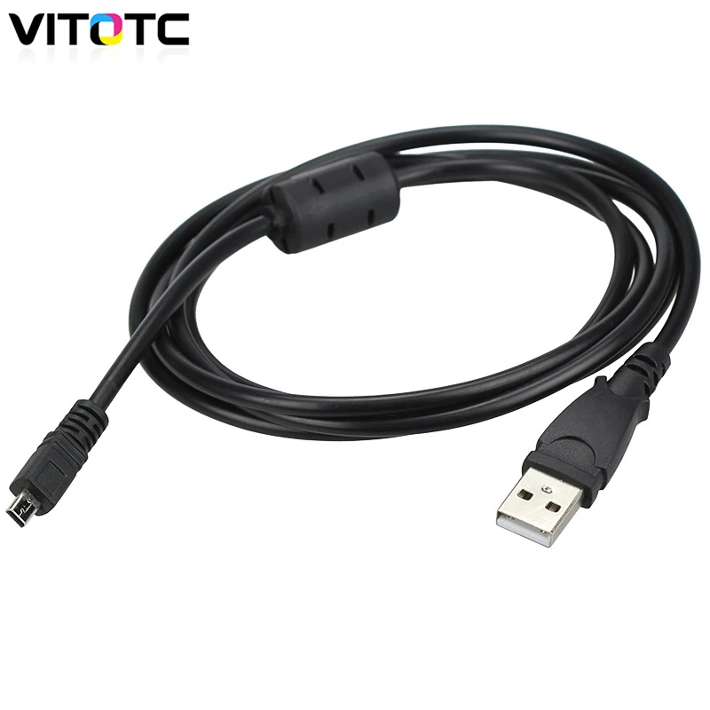 1.2m 8pin Uce6 Camera Data Usb Cable Cord For Nikon Coolpix L19 L20