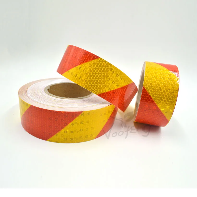 Dual color arrow safety self adhesive warning tape with high visibility Free shipping Dual color arrow safety self adhesive warning tape with high visibility Free shipping