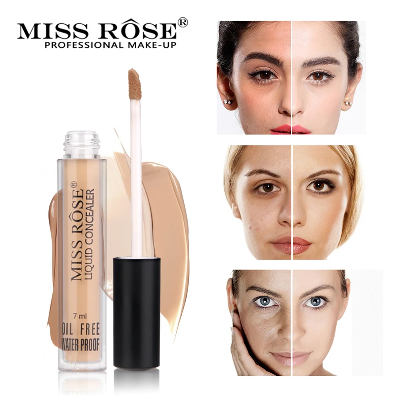 

Miss Rose Mini Concealer Stick Foundation Liquid Repair Face Nourishing Oil Control Makeup Lasting Full Cover Contour Makeup