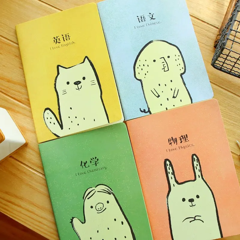 

South Korea stationery subject notebook 80 pages B5 notebook to take notes with high school students