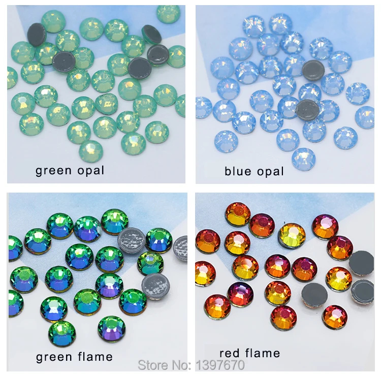 144p 5A SS12-ss30 41-Цвета гладить на Стразы с прямой основой с украшением в виде кристаллов Стразы с плоской задней частью, горячая фиксация, супер яркие Стразы Стекло камень для одежды ремесло