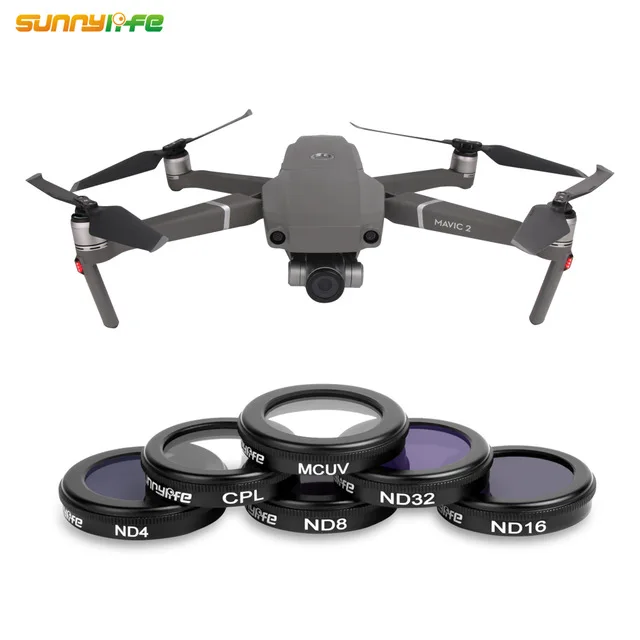 

DJI Mavic 2 Zoom Camera Filters Kit ND Series CPL UV Polarizing Polar Lens Filter for DJI Mavic 2 Zoom Version Drone accessory