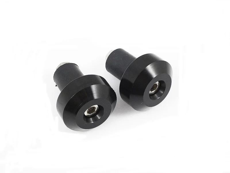Black Color Motorcycle Cnc Billet Handlebar Grips Bar Ends Slider For
