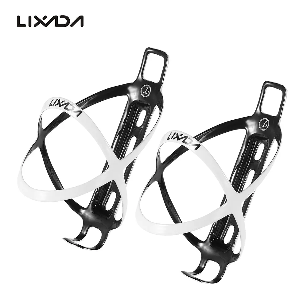 

Lixada 2pcs Wear-resisting Bicycle Bottle Cage Carbon Fiber Lightweight Road MTB Bike Water Bottle Holder Bracket Bicicleta