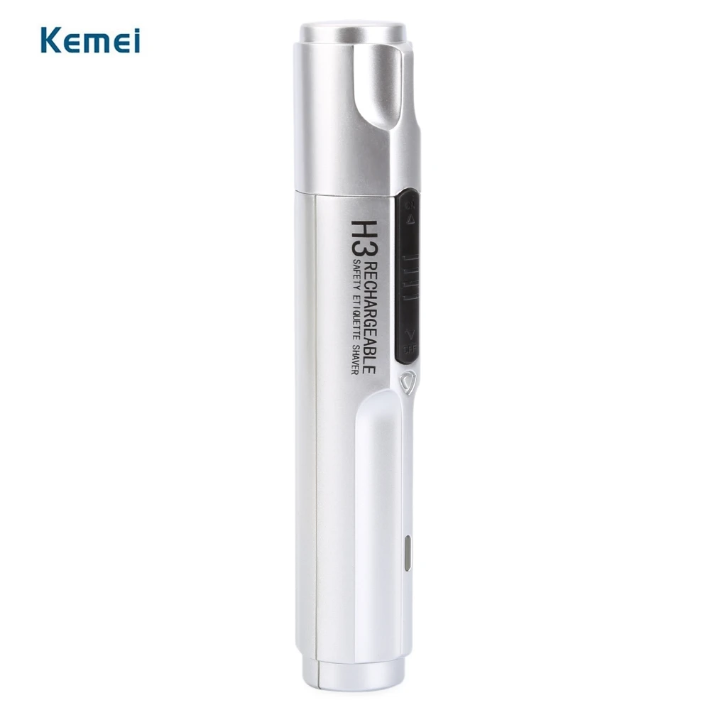 

Kemei Electric Nose Hair Trimmer Clean Trimmer Nose Ear Face Removal Shaving Hair Trimmer Electric Shaver Clipper Cleaner