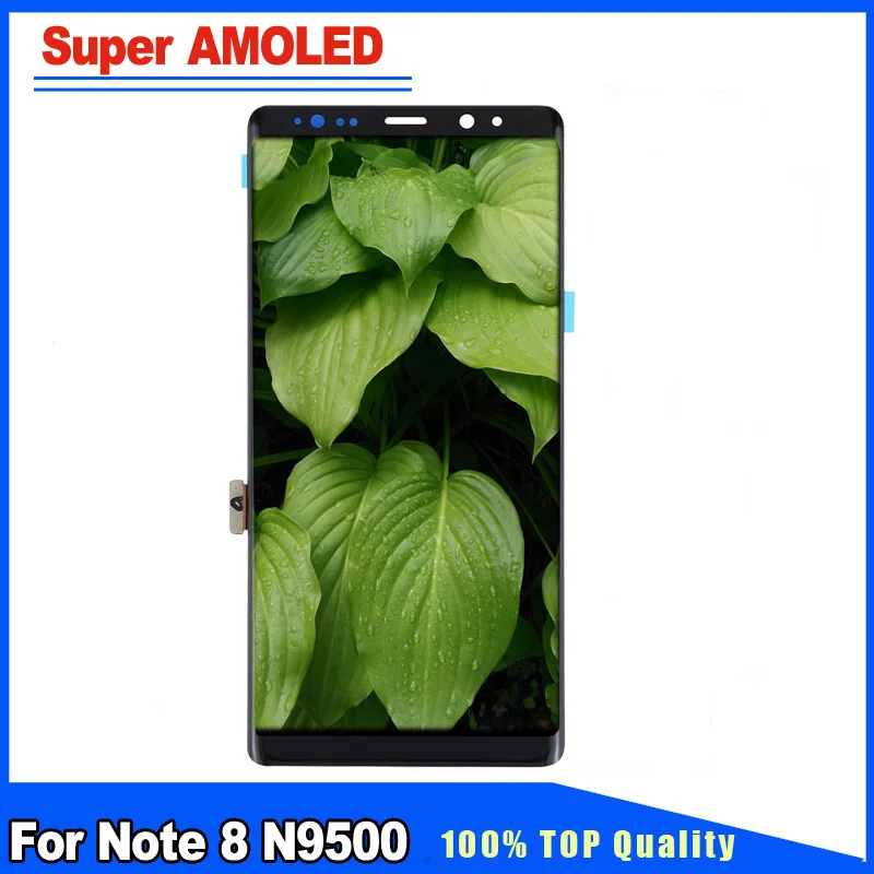 

Super AMOLED LCD Display For Samsung Galaxy Note 8 N9500 N9500F Touch Screen Digitizer Replacement Full Assembly Repair Kit