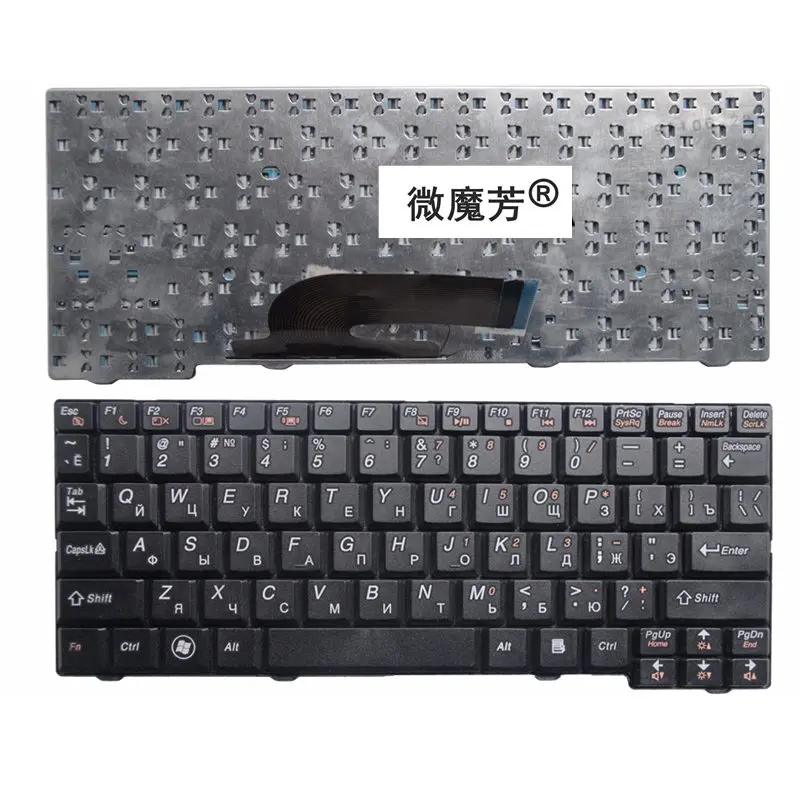 

RU Black New For Lenovo S10-2 S11 20027 S10-3C S10-2C S10-3 Laptop Keyboard Russian